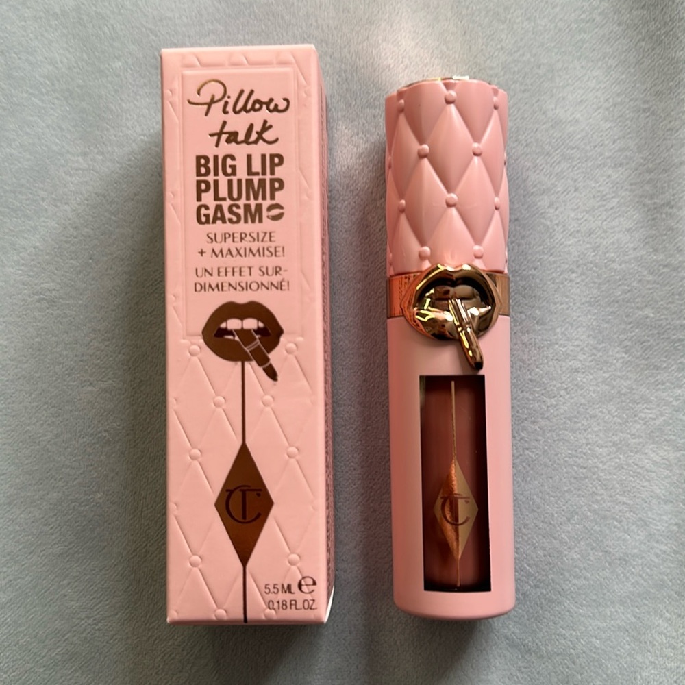 🎨 CHARLOTTE TILBURY | PILLOW TALK BIG LIP PLUMPGASM PLUMPING LIP GLOSS